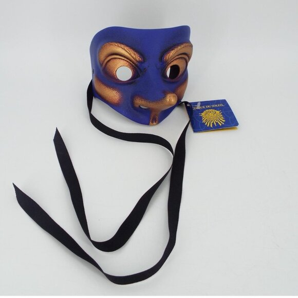 Cirque Du Soleil Myst Purple Chambellan Latex Mask NWT - Picture 2 of 11